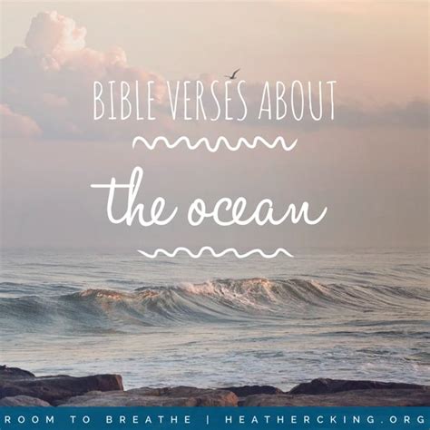 Bible Verses About The Ocean Ocean Quotes Inspirational Peace Bible