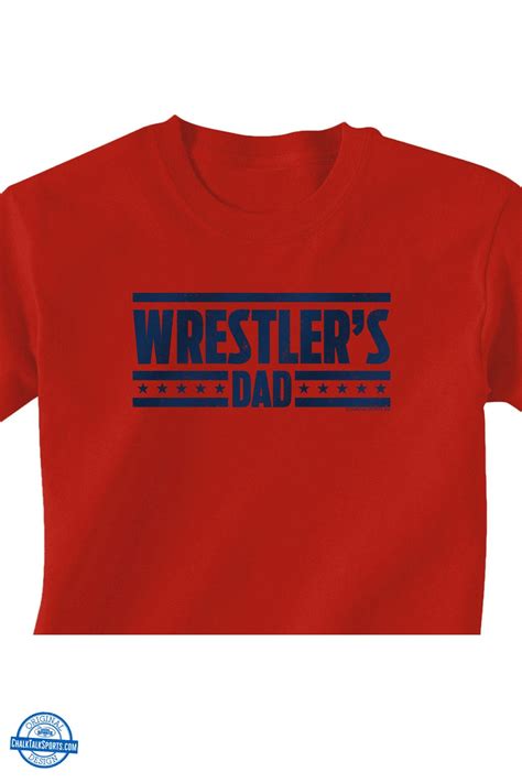 Wrestling Tshirt Short Sleeve Wrestlers Dad