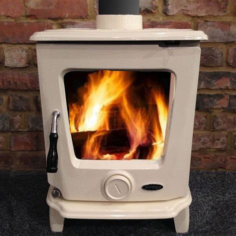 Heritage Ashford Cream Enamel Multi Fuel A Bell Fires And Stoves