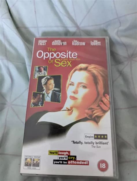 THE OPPOSITE OF Sex Christina Ricci PAL VHS Video Tape NEW T11 5