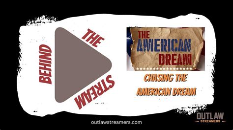 Behind The Stream Chasing The American Dream One News Page VIDEO