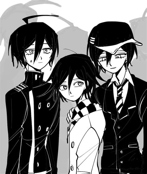 Kokichi Ouma Shuichi Saihara Pregame Shuichi Kagehara Kokichi X Pregame