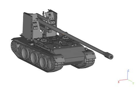 Free STL file Grille 15 tank destroyer 🪖 ・3D printer design to download ...