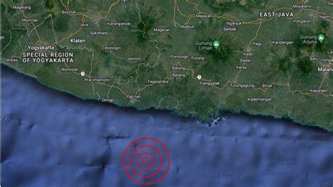 Gempa Terkini Pagi Ini Minggu Mei Baru Saja Guncang Jawa Timur