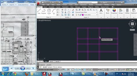 Forma rápida de dibujar muros en AutoCAD con multiline o multilinea