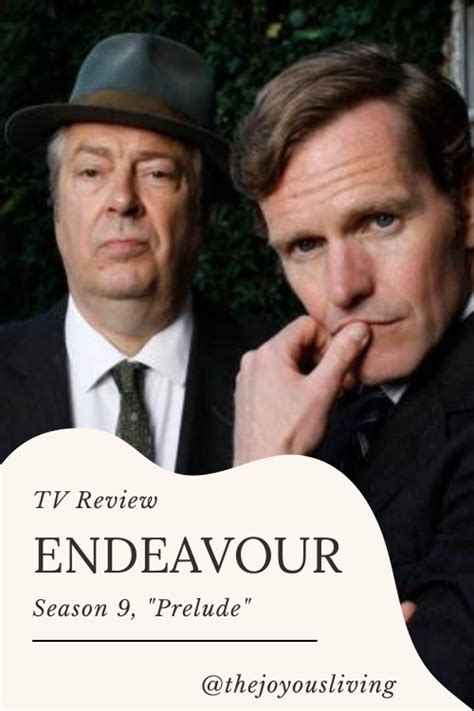 Endeavour Season 9 Episode 1 A Promising Start Review