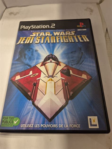 Star Wars Jedi Starfighter Playstation Pal Prix Photo