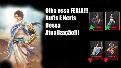 ENTENDA TODOS OS BUFFS AND NERFS DA ATULIZAÇÃO 15 11 YouTube