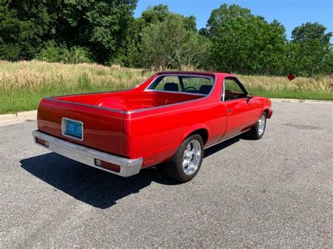 1981 Chevrolet El Camino Standard Red Classic Chevrolet El Camino