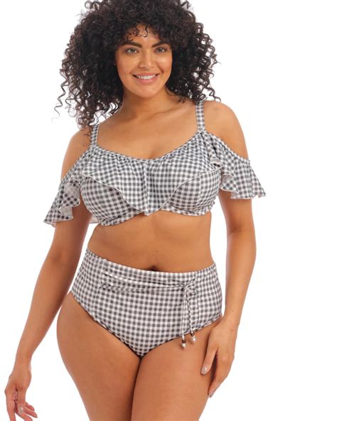 Верх купальника Elomi Swim Checkmate UW Bikini Top Grey Marl