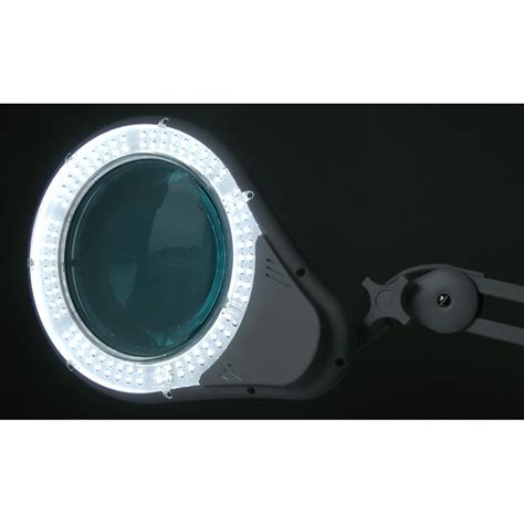 Lampă de birou cu lupă si iluminare LED 108buc 5 Dioptrii 178mm