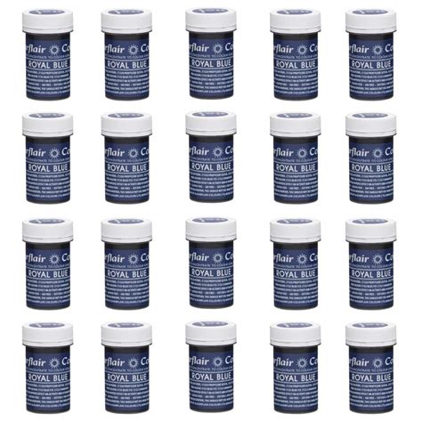 Amazon X Sugarflair G Royal Blue Spectral Paste Gel Edible