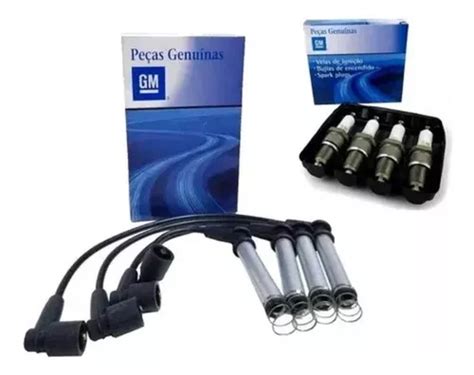 Kit Cables 4 Bujias 100 Chevrolet Gm Onix Prisma