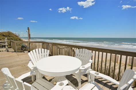 Sunny Dayz Pet Friendly OCEANFRONT Home On Topsail Island NC Surf City