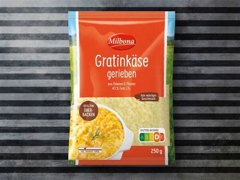 Milbona Gratink Se Gerieben G Von Lidl Ansehen