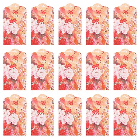 Japanese Style Small Red Envelope 30 Pcs Wedding Money Pocket Decor