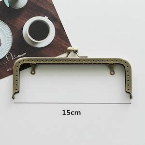 Rectangular Bronze Purse Frame Clutch Bag Purse Frame Sewing Bag Maker