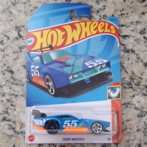 Hot Wheels Count Muscula Hw Muscle Mania Shopee Brasil
