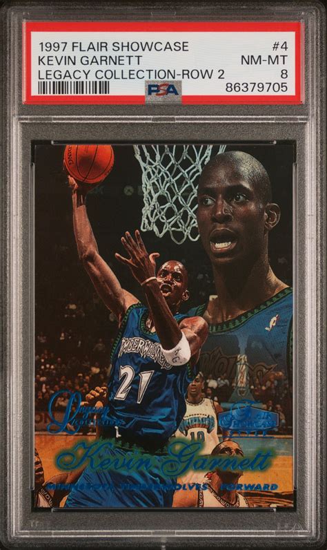 Flair Showcase Legacy Collection Row Kevin Garnett