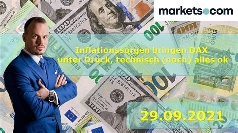 Inflationssorgen Bringen Dax Unter Druck Technisch Noch Alles Ok