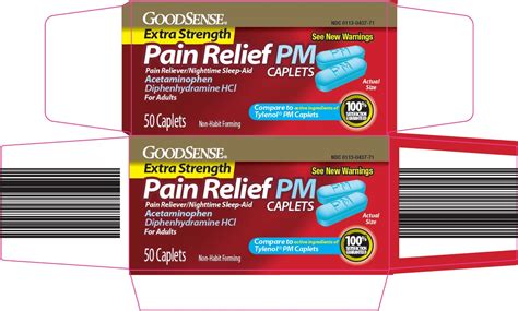 Good Sense Pain Relief Pm Extra Strength Acetaminophen