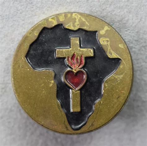 DISTINTIVO RELIGIOSO FIGLIE del Sacro Cuore di Gesù in Africa EUR 19 90