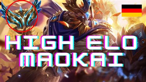 Maokai Guide German Challenger Jungle High Elo Gameplay Analyse Tipps