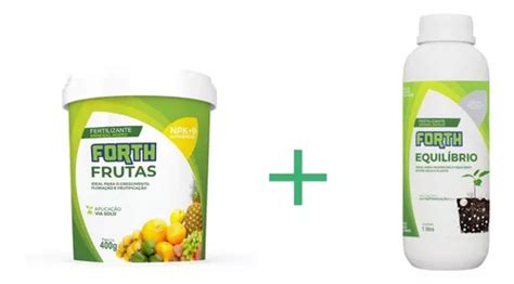 Kit De Fertilizantes Para Frutas Forth G Balance Litro