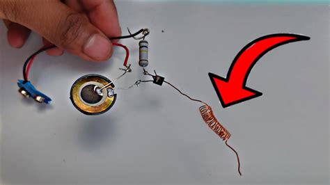 Check Ac Line Without Touching The Wire Using Bc547 Transistor Ac Line Tester Youtube