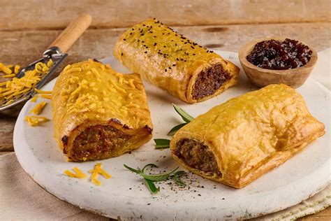 Gourmet Sausage Roll Selection Pies Scotch Eggs