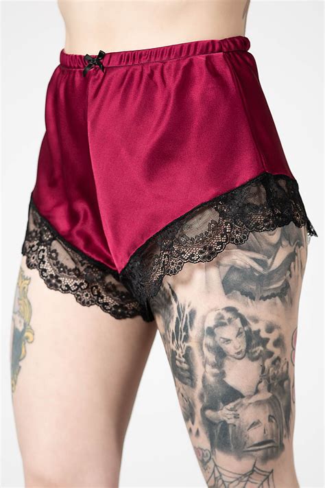 Culotte Gothique Romantique Killstar Pin Stuck Vêtements Lingerie belldandy
