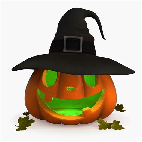 Halloween Pumpkin 3d Model 6 Max Fbx Obj Free3d