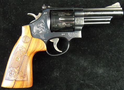 Smith & Wesson Model 29 Engraved W/Display Case. Unfired!