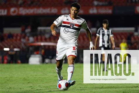 Gabriel Sara During The Campeonato Paulista Football Match Between Sao