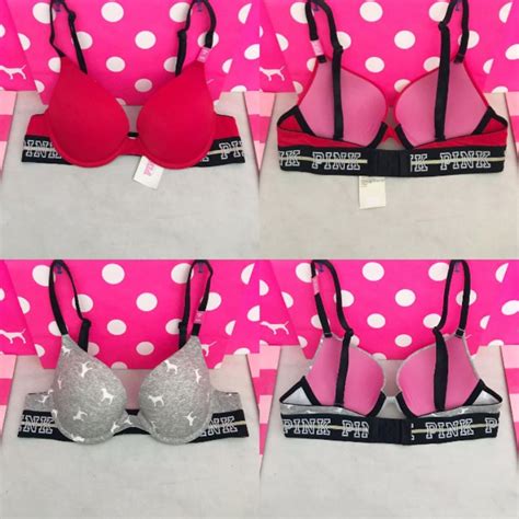 Jual Victoria Secret Pink Bra Push Up Level 2 32b 11142949 Shopee