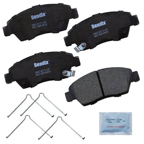 Bendix Premium Copper Free Disc Brake Pad Set CFC621 The Home Depot