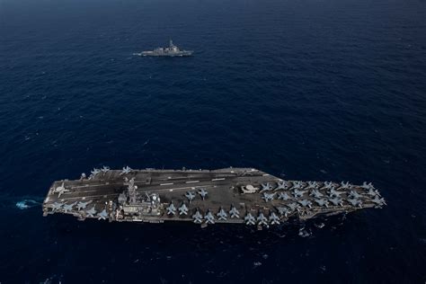 Ronald Reagan Carrier Strike Group, JMSDF Conduct Combined Operations ...