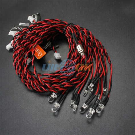 Multi Color Flashing Light Lamp System For Rc12 Led Car Robotic Hobby Ebay