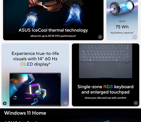 Asus Vivobook S 14 Oled S5406m Aqd128ws 14 Wuxga Laptop Mist Blue Cu5 125h 16gb 512gb Ssd