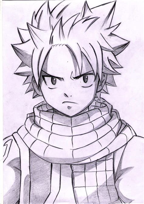 Natsu Dragneel Dessin Manga Dessin Sangoku Dessin Fairy Tail