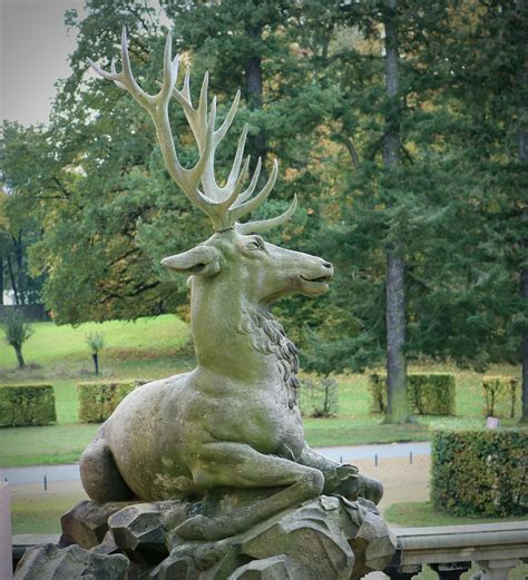 Deer Statue Stone Free Photo On Pixabay Pixabay