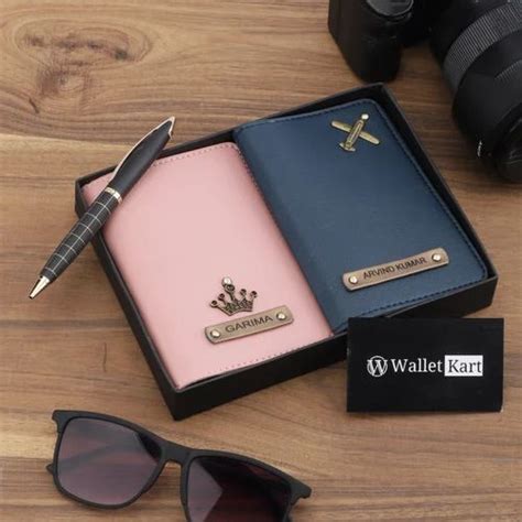 Personalized Couple Passport Cover Combo With Name And Charm At Rs 999 00 Passport Holder Id