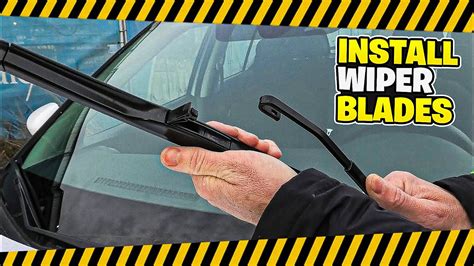 How To Install Bosch Windshield Wiper Blades