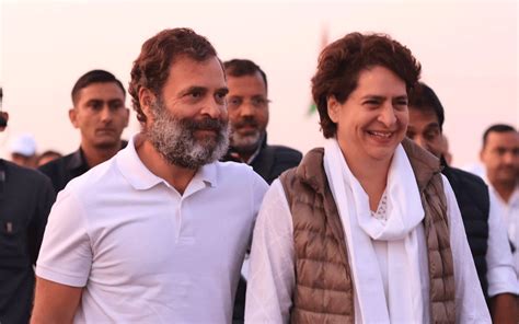 Priyanka Gandhi Vadra Joins Bharat Jodo Yatra For First Time