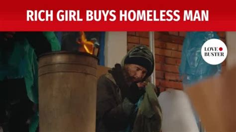 Rich Girl Buys Homeless Man Youtube