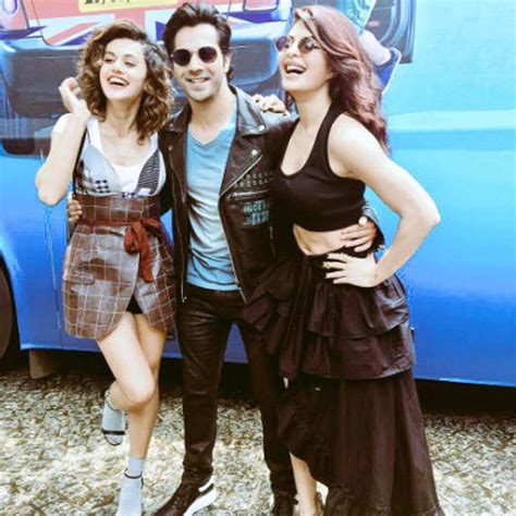 Varun Dhawan Jacqueline Fernandez And Taapsee Pannu Launch Judwaa