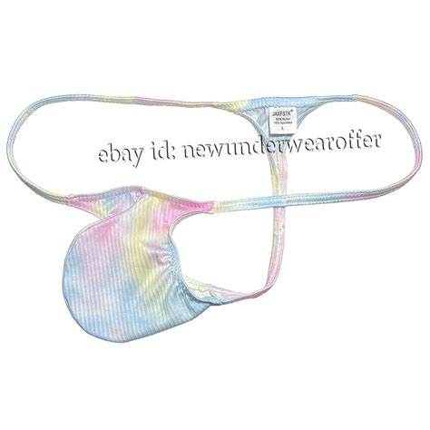 Men S Micro Thong Underwear Enhancing Pouch G String T Back Jockstrap Lingerie EBay