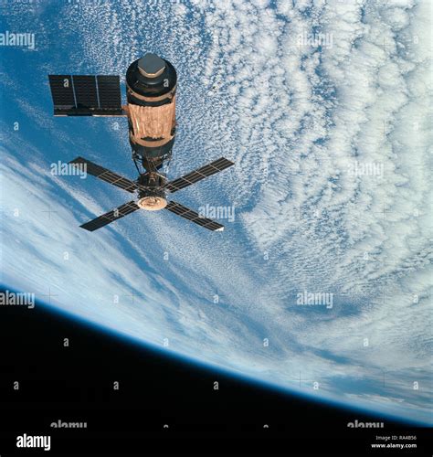 8 Feb 1974 An Overhead View Of The Skylab Space Station Cluster