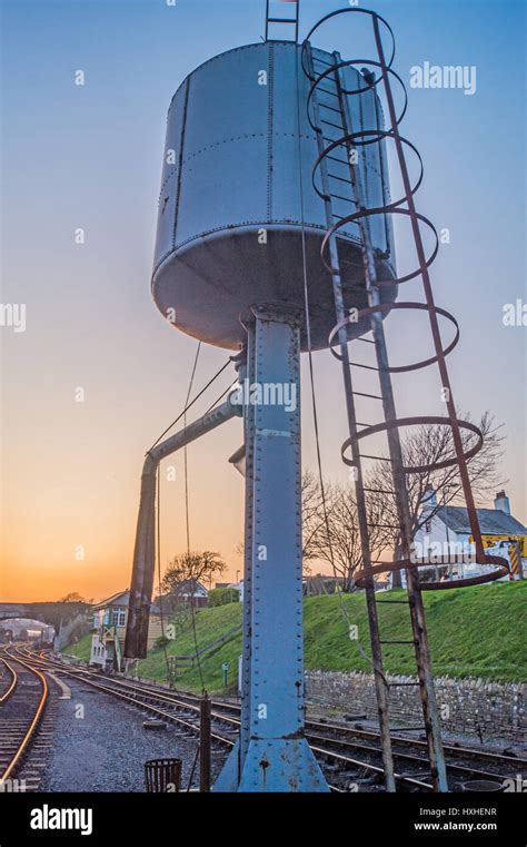 Steam Train Water Tower Hi Res Stock Photography And Images Alamy