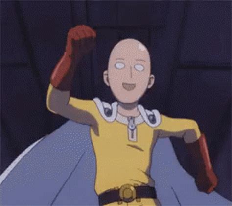 One Punch Man Saitama Running GIF - UINona GIFs